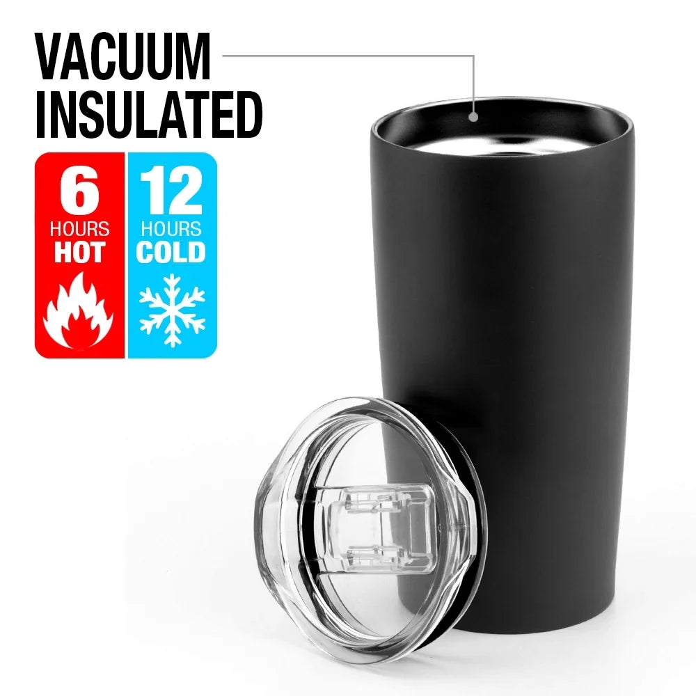 with Leakproof Hot Vacuum Tumbler oz Beverages Insulated Mug/Cup, & The | Travel Drinks Sliding 20 Steel Lid for Stainless Company Double Hobbit/Orc Cold Great and Coffee Wall