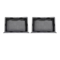 Accessory Storage Tray Underseat Box Storage Seat 2pcs for Vehicle Case Holder under Hidden