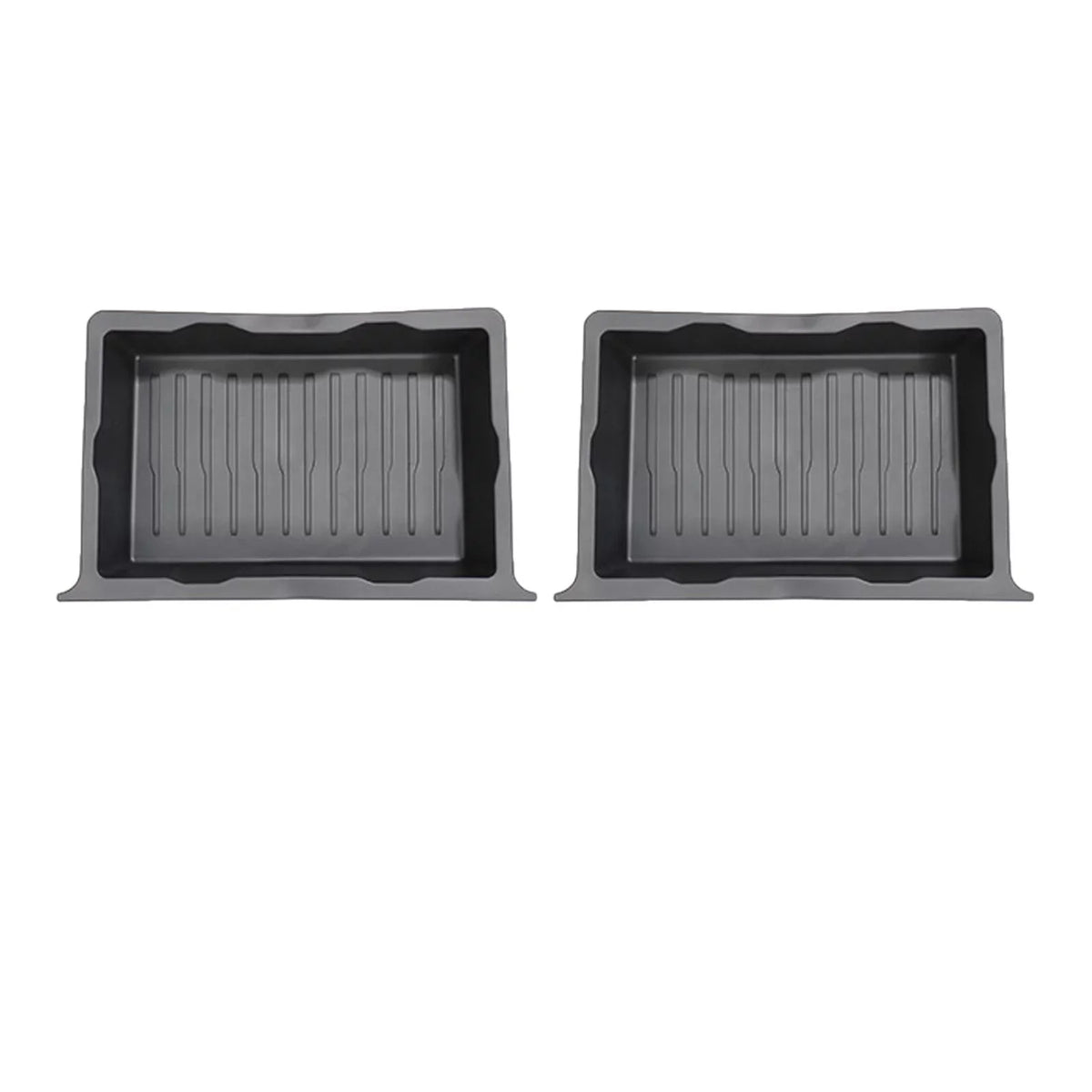 Accessory Storage Tray Underseat Box Storage Seat 2pcs for Vehicle Case Holder under Hidden