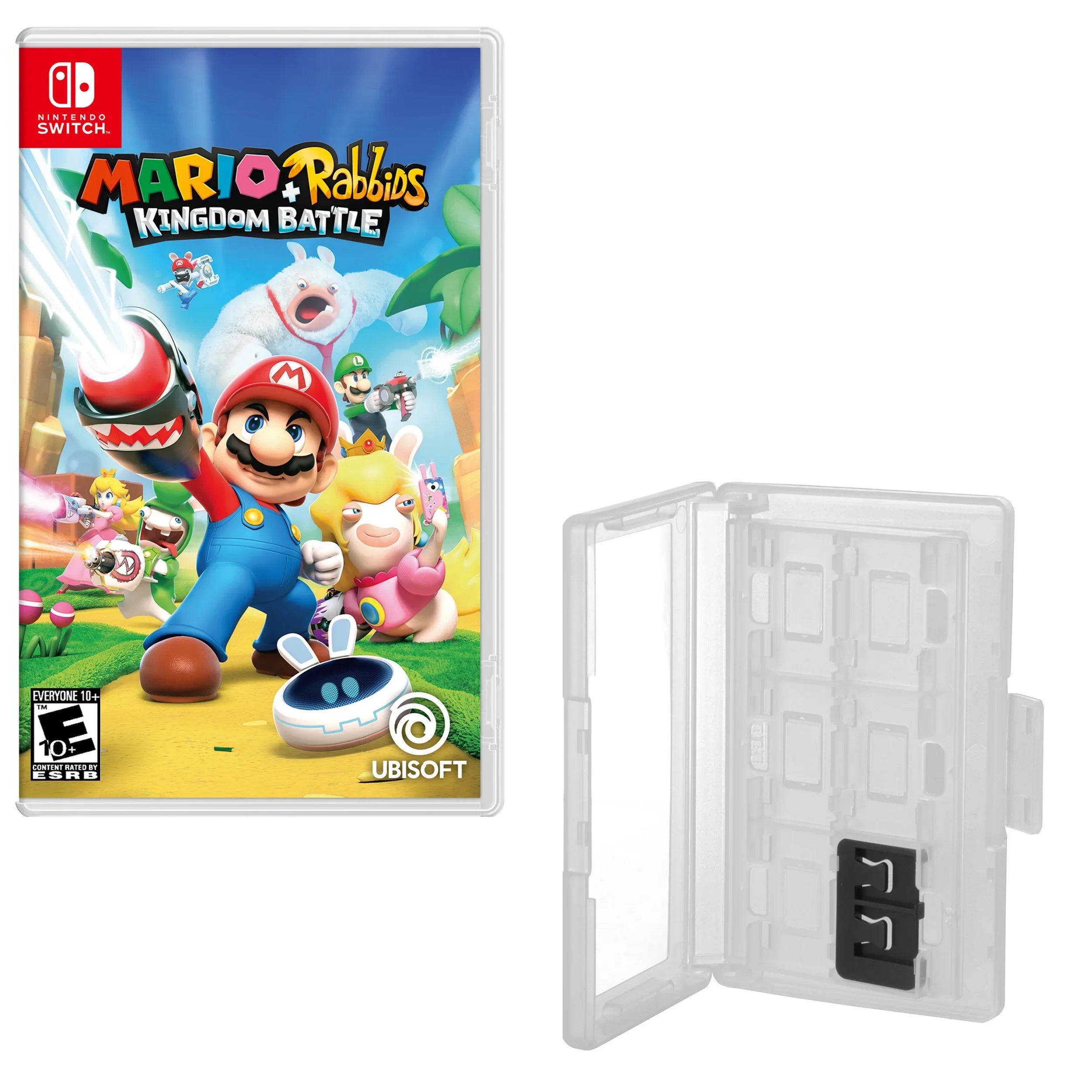 Caddy, Rabbids: Hard Mario Shell Game Kingdom Battle 12 Nintendo Switch With