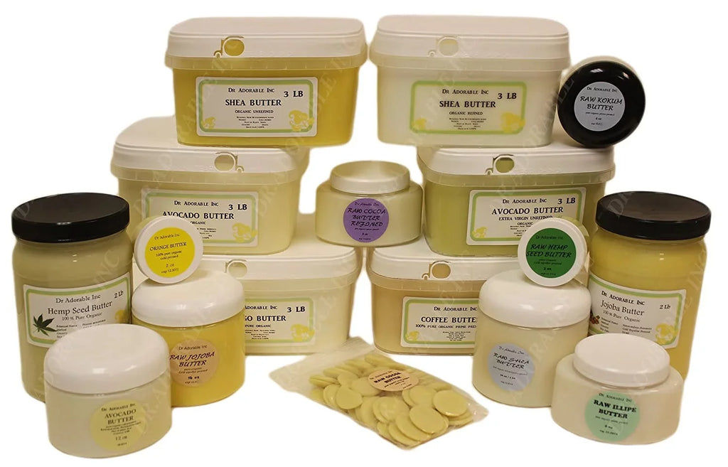 Fresh Avocado Unrefined LB 3 Natural Butter - Dr.Adorable Virgin Organic Extra