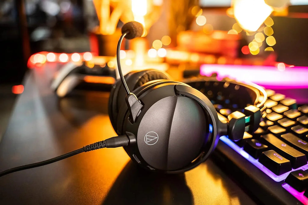Audio 1 Coverage Year Gaming Protect Closed-Back Technica by (2022) - Wired Black/Blue Epic with ATH-GL3BK an Additional Headset