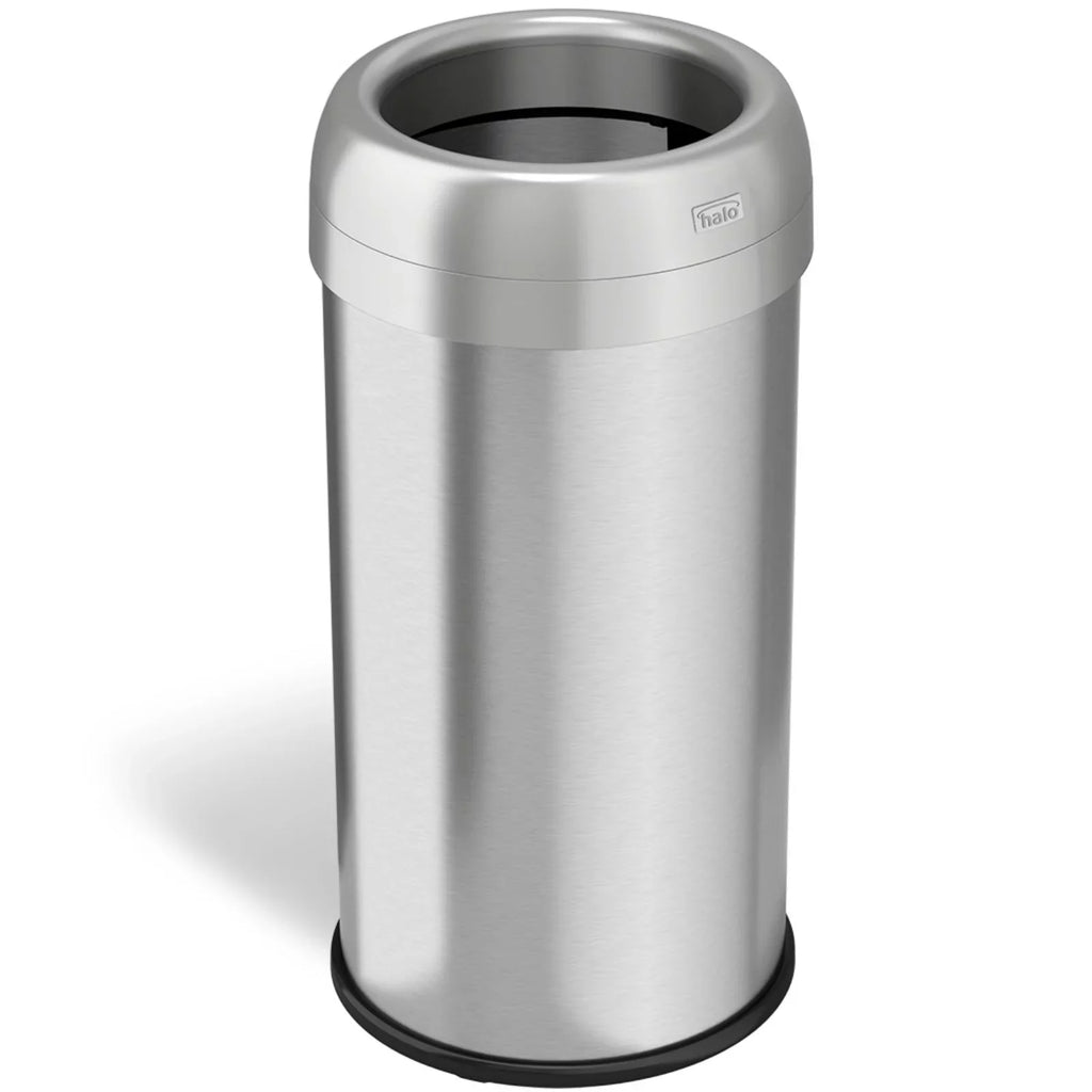 16 Steel Deodorizer Gallon halo Trash Dual Can Stainless