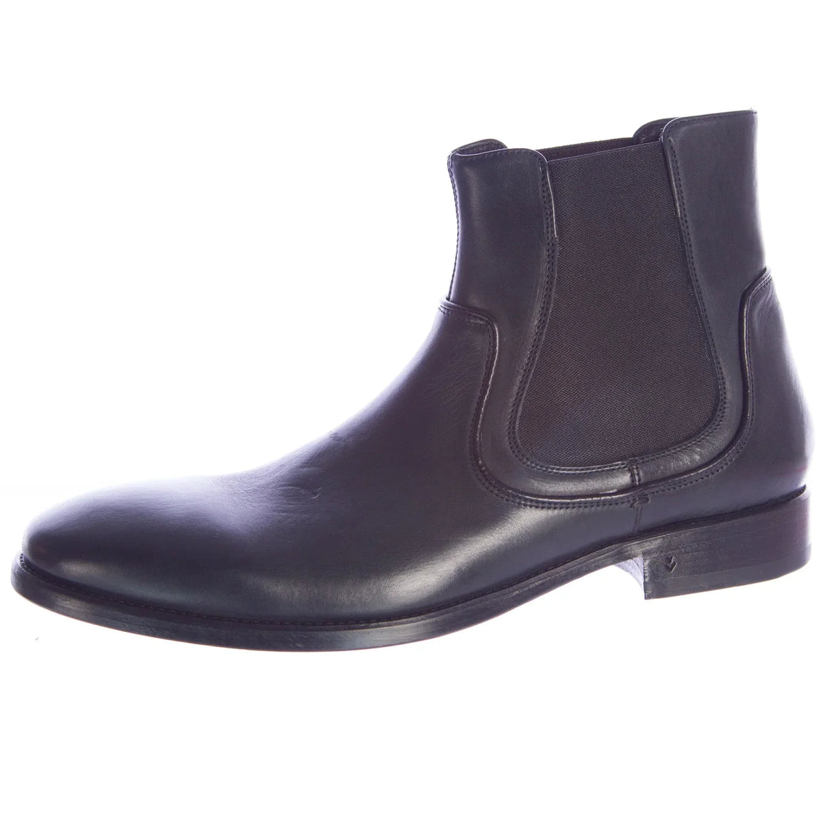 Men's Varvatos 7 Chelsea Black Fleetwood John Leather Boots