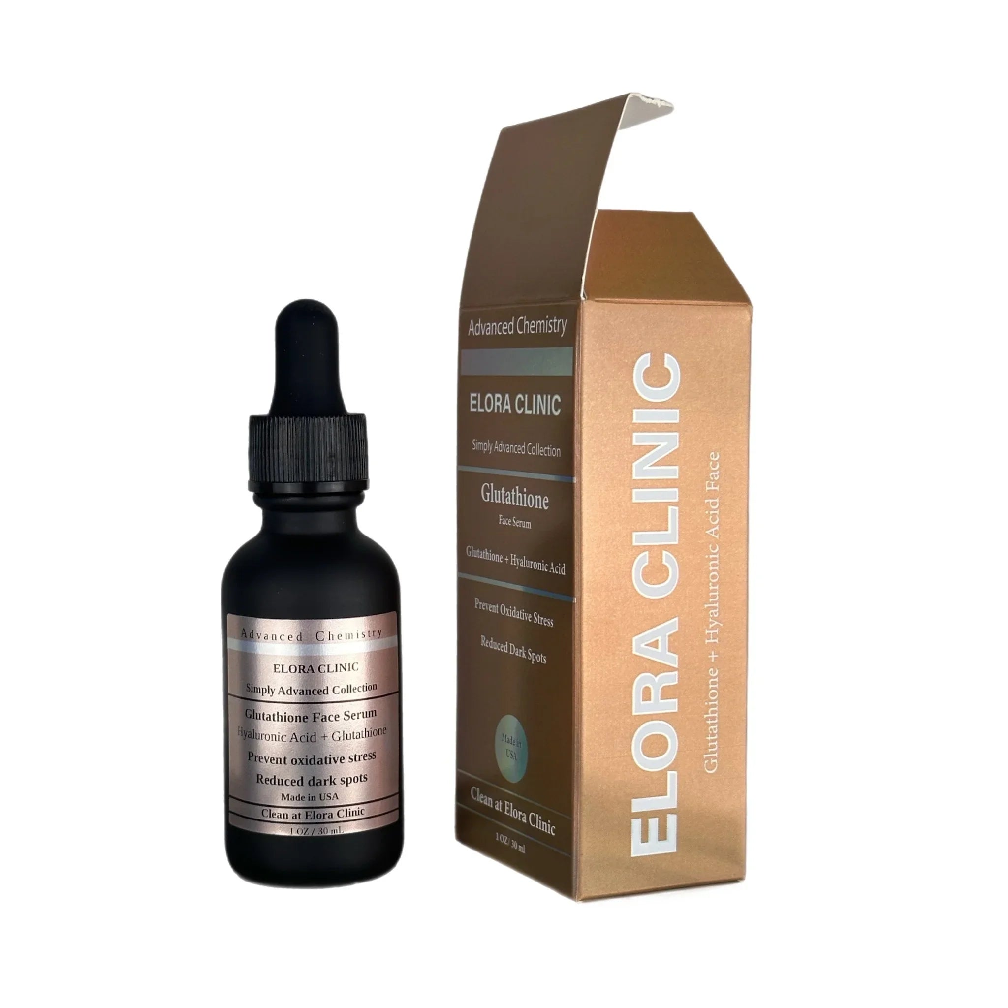 & - Clinic - - Hyaluronic Serum + + Glutathione Rejuvenating Hydrating Glutathione Acid Serum Glutathione Elora Acid Free Oil - Water Based Hyaluronic