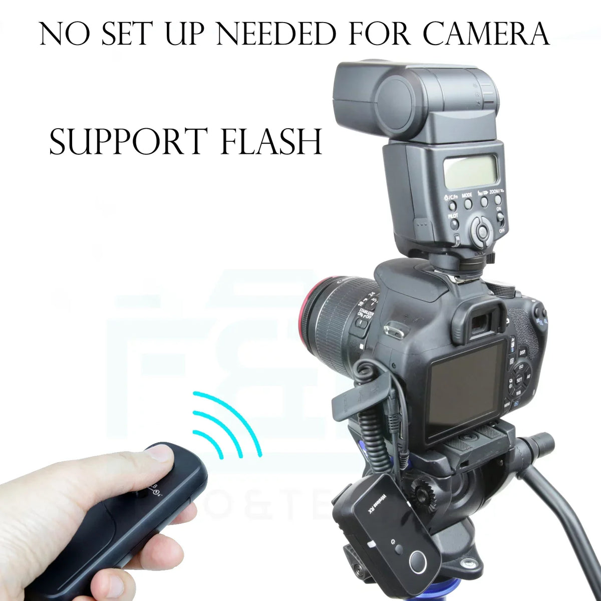 Wireless GF6 Shutter L1 FZ200 Any Angle FZ100 FZ2500(FZ2000) G10 G5 DC-G9 Panasonic Meters- FZ150 DMC-G85 360 L10 100 Working DMC-G7 GH4 Remote Release Control FZ1000 GX7 Foto&Tech DC-GH5/DMC-FZ300 G6