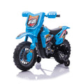 '- 3 Wheels Unisex Blazin' and Operated Ages up. Bike 6V - Battery Years Toy 1.8 Blue Mph Max Dirt