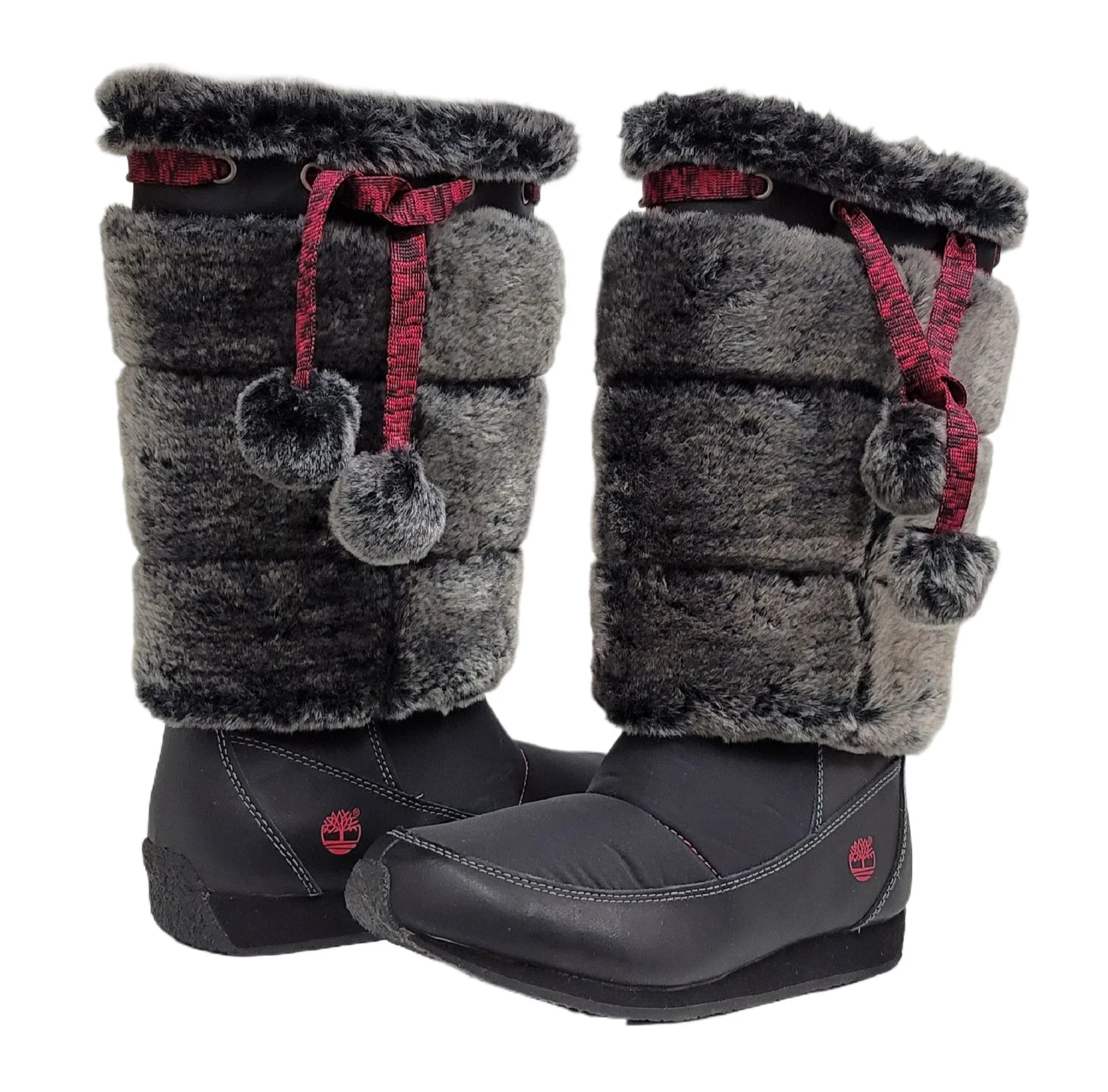 Fur 2.5 Medium Boot Black Youth 59794 Tall Preschool Timberland Winterberry size US
