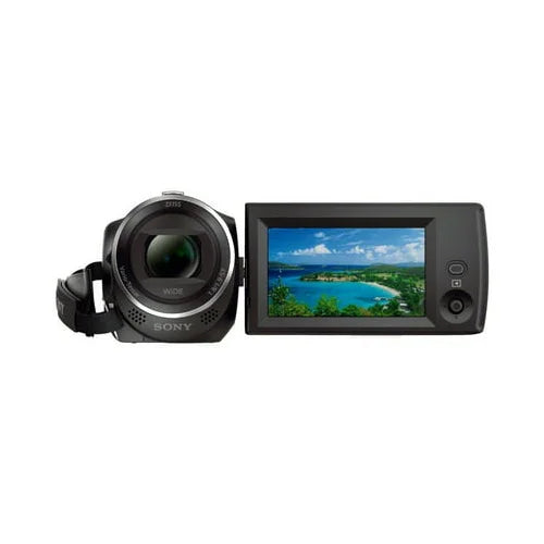 Two Camcorder and Sony Handycam Bundle HDR-CX405 32GB Cards Battery with Li-ion