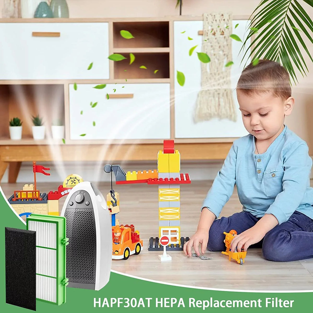 with HEPA HAPF300AHD True HEPA 8 Remover Parts Remover, Allergen HEPA Air HAP242-NUC HAPF300AH-U4R HAPF30AT compatible Pre True Purifier, Aer1Series Filter) True & Filter + Holmes (4