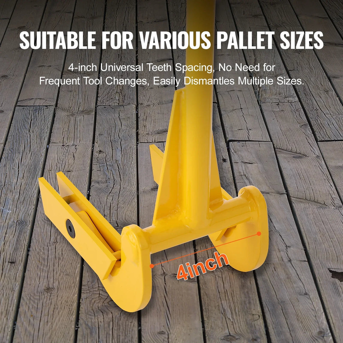 Buster BENTISM Wrecker Pry Pallet Pallet 2000 Tool Handle lbs Deck 41-Inch Bar