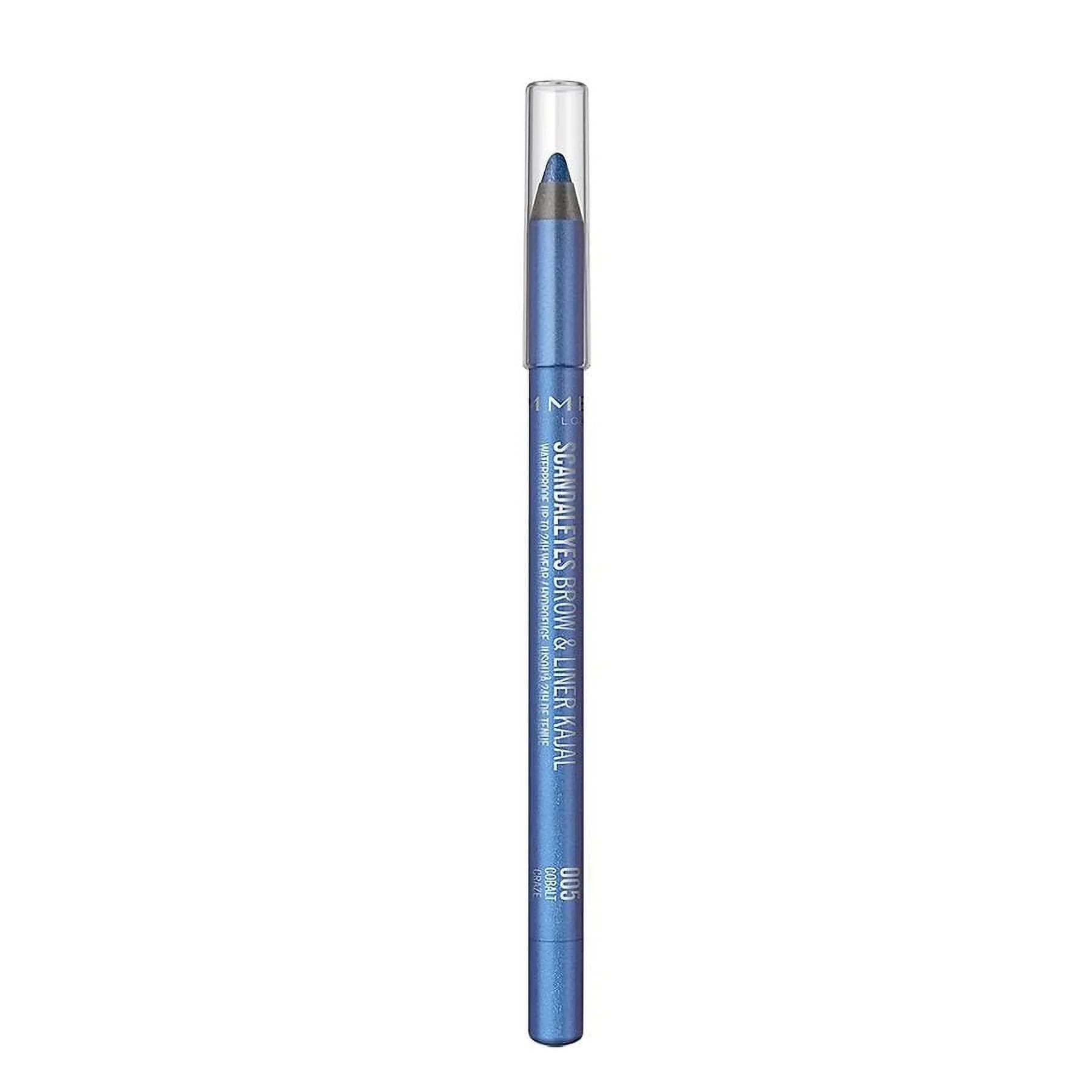 Craze Brow Kajal, 0.04 Waterproof Liner Pack Scandaleyes Cobalt and 2 Rimmel of oz