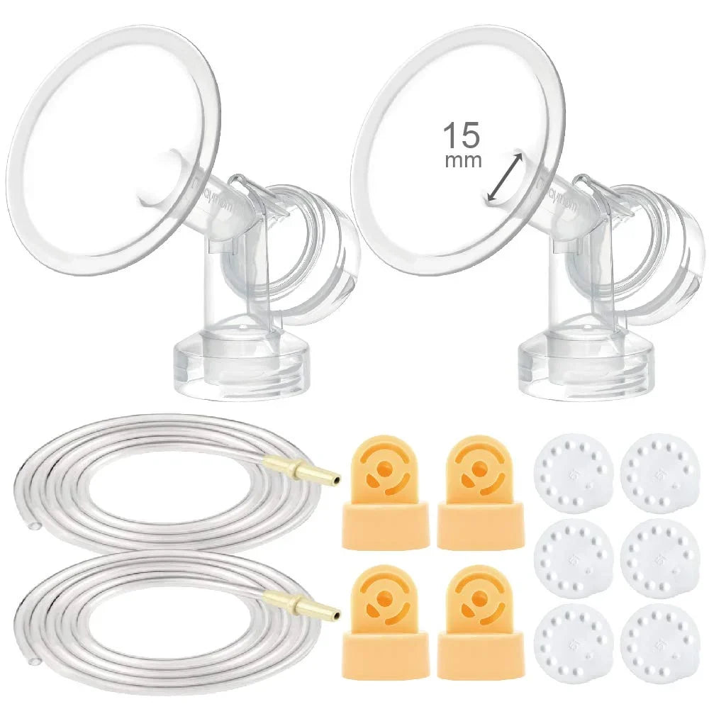 Pump in for Parts MaxFlow with Flanges) in (15mm Compatible Pumps Style Not Medela Maymom with Pump Pump Style