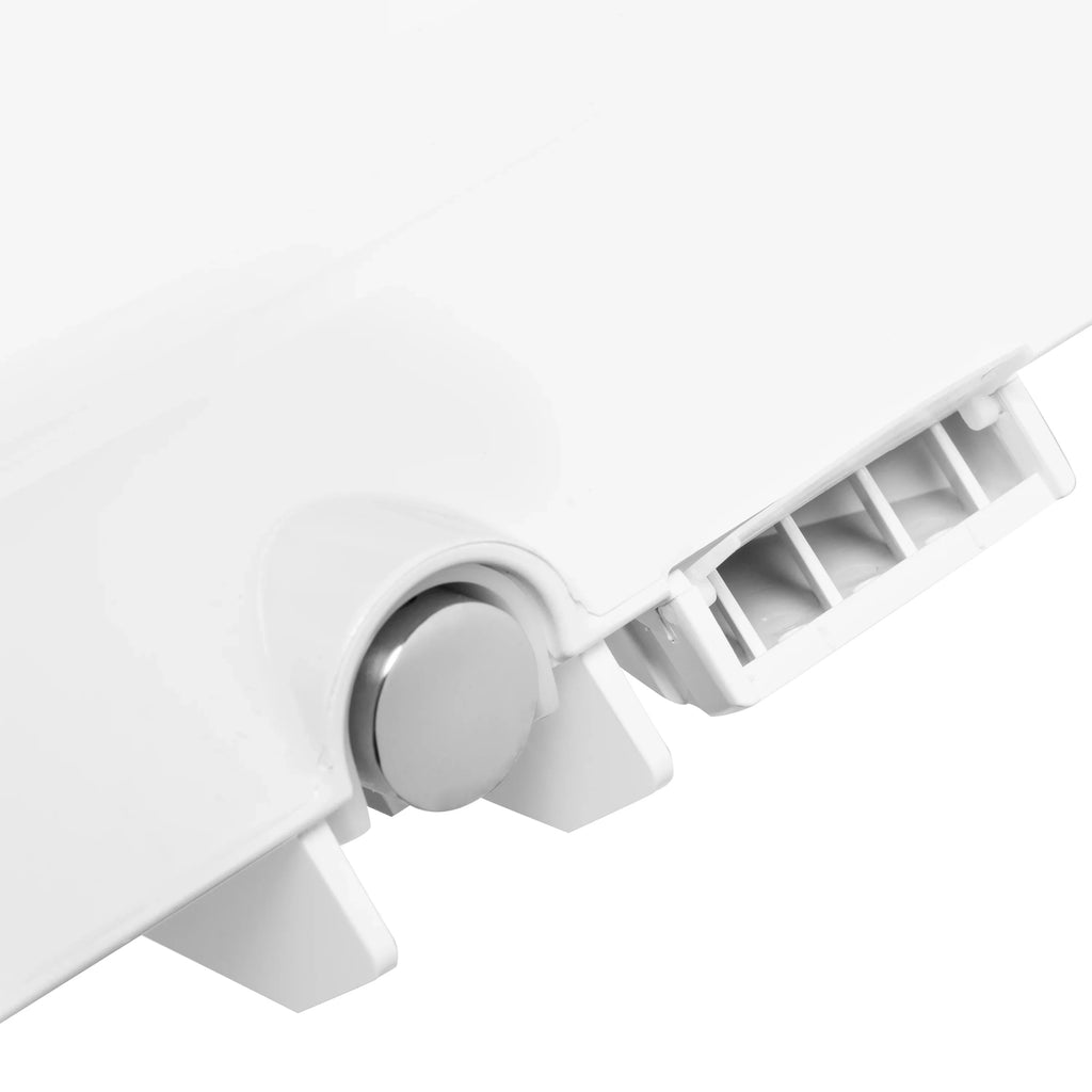Select Seat and DR801 Warm Dryer Air with Brondell Swash White Deodorizer, Round Bidet Sidearm