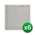 13 MERV For Pack) Air 20x20x4 Filter HVAC (6 Replacement
