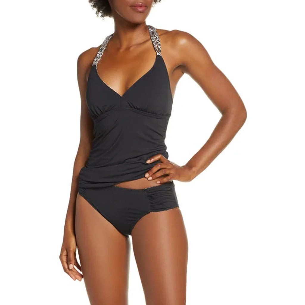 Bahama Reversible Small Hipster Tommy Bikini Bottoms, Caffe,