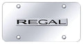 Chrome Chrome Regal on Plate Name GOLD Au-TOMOTIVE