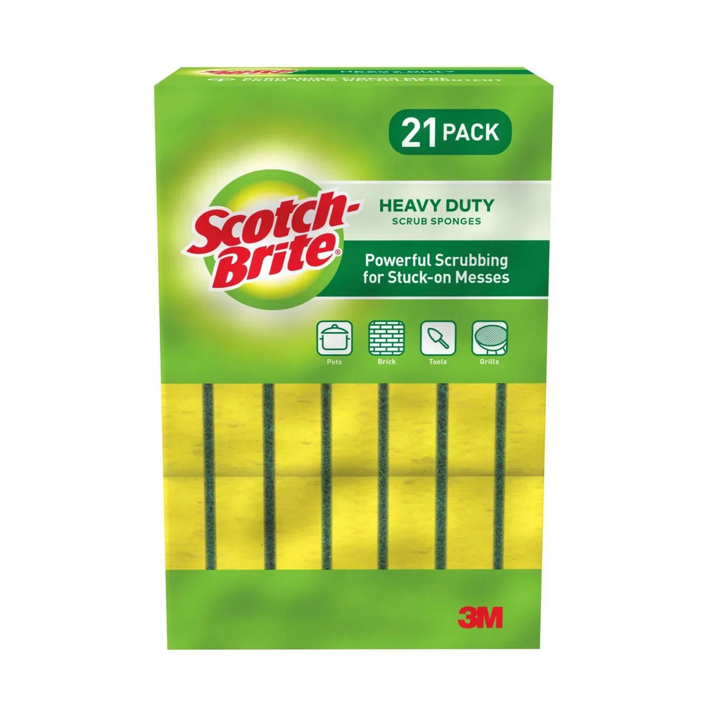Sponge Scotch-Brite® Scrub (21 ct.) Duty Heavy