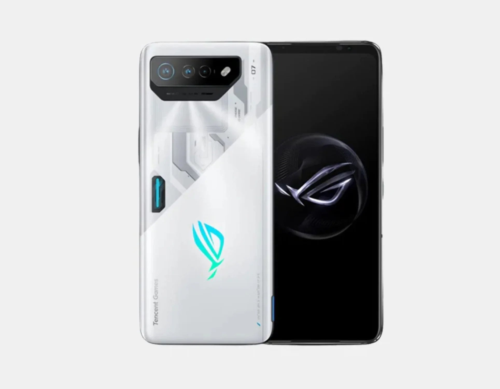 Unlocked 5G - White 512GB Dual GSM ROM ASUS 16GB RAM ROG 7 Phone AI2205