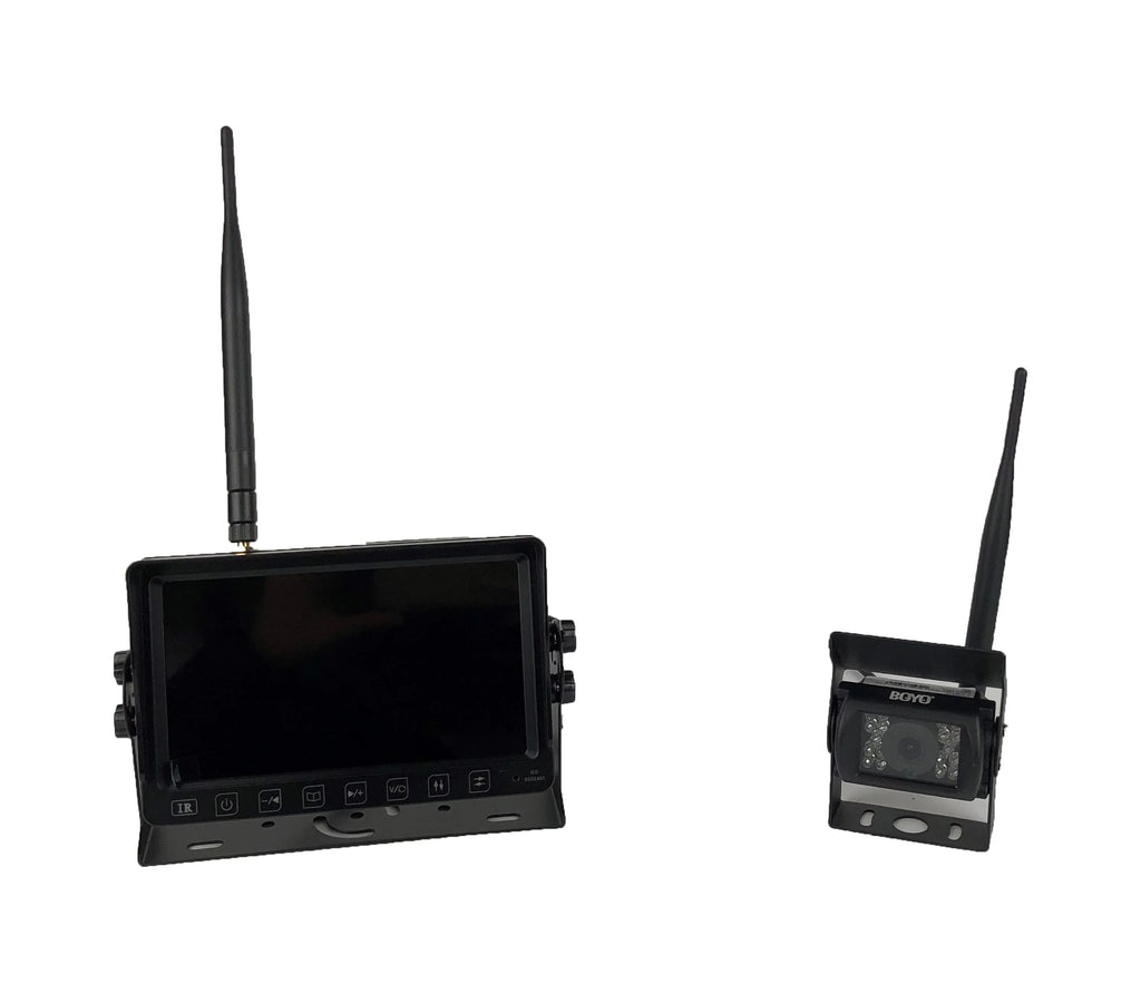 Camera Wireless Truck, Channel) AHD 7” BOYO VTC703AHD-Q4 with and for Vehicle Van Car, : System Monitor SUV and Camera (4 Backup Backup