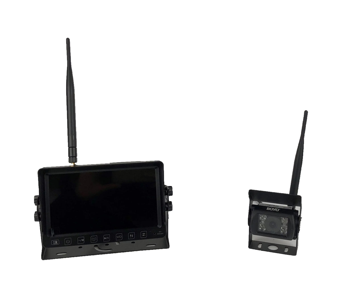 Camera Wireless Truck, Channel) AHD 7” BOYO VTC703AHD-Q4 with and for Vehicle Van Car, : System Monitor SUV and Camera (4 Backup Backup