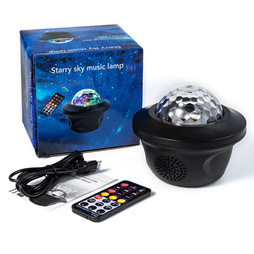 Strobe Stage W/ Remote DJ LED Party Lamp Ball Disco Speaker Bluetooth RGB Light