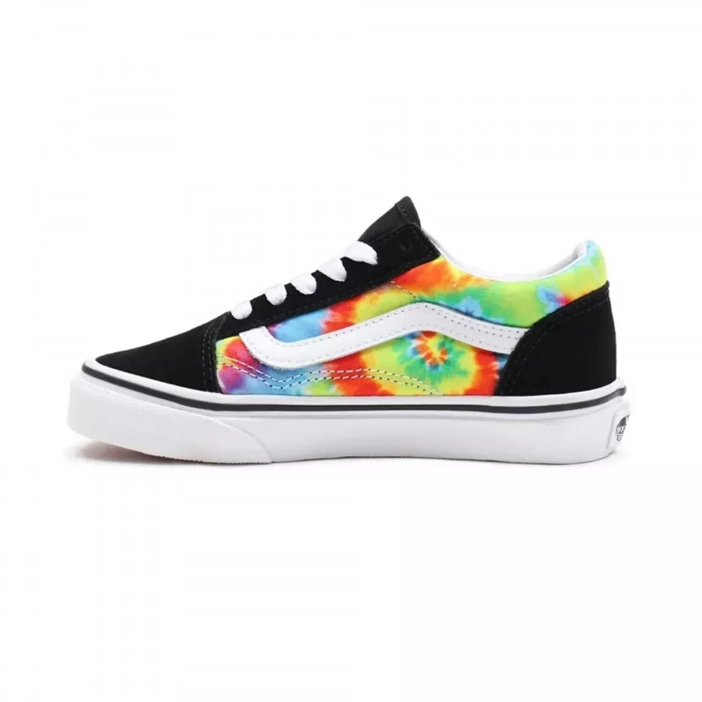 Skool (5) VN0A4UHZ99E1 Shoes Old Kid's Black/Multicolor Unisex Vans Skateboard C1751