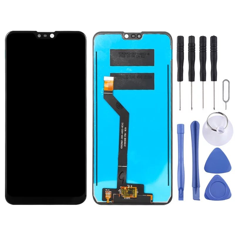 Assembly Cellphone ZB631KL (M2) Zenfone for Repair Pro Digitizer Screen Asus Parts with LCD OEM Max Full (Black)
