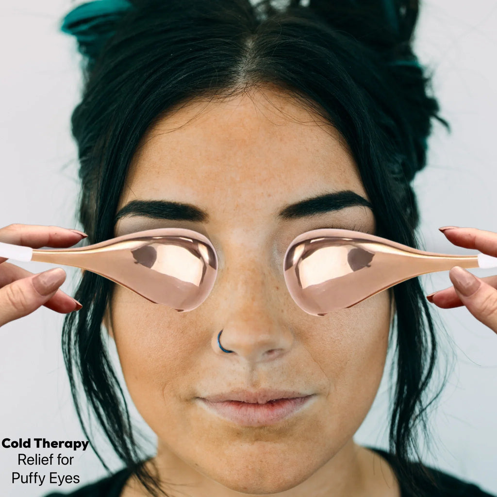 Gold Facial Hottie HIPPIE Face, Cold Bars, Therapy, for Face, face tools for Cryo Sticks Rose Globes care THIS GIRL Cryo Ice