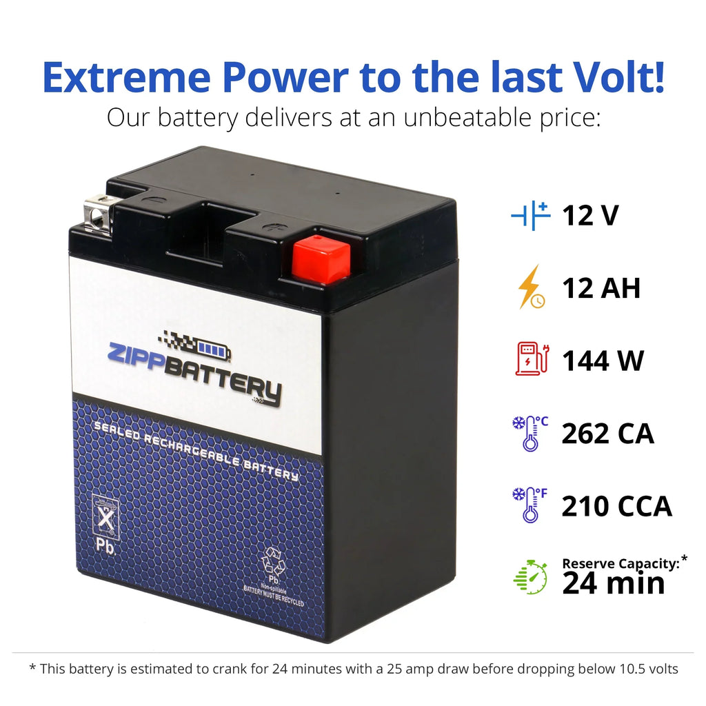 1000Cc For Gs1000 1980 Battery Battery Motorcycle Ytx14Ahl-Bs Suzuki Zipp