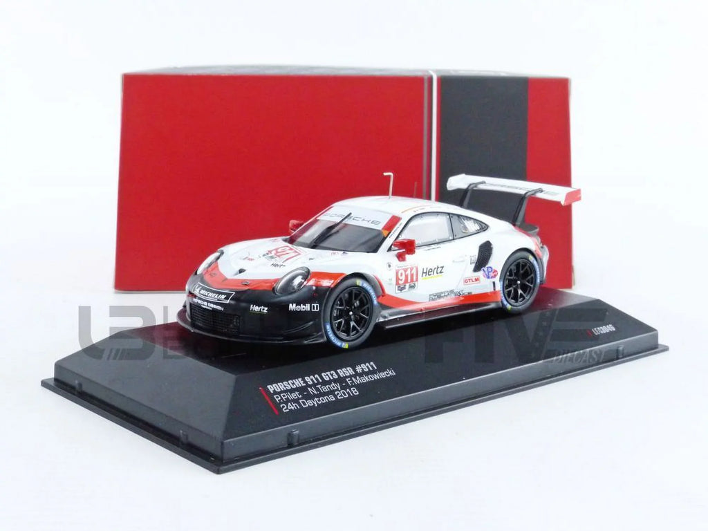 '- 911 RSR 2018 Daytona (991) IXO PORSCHE - 1/43
