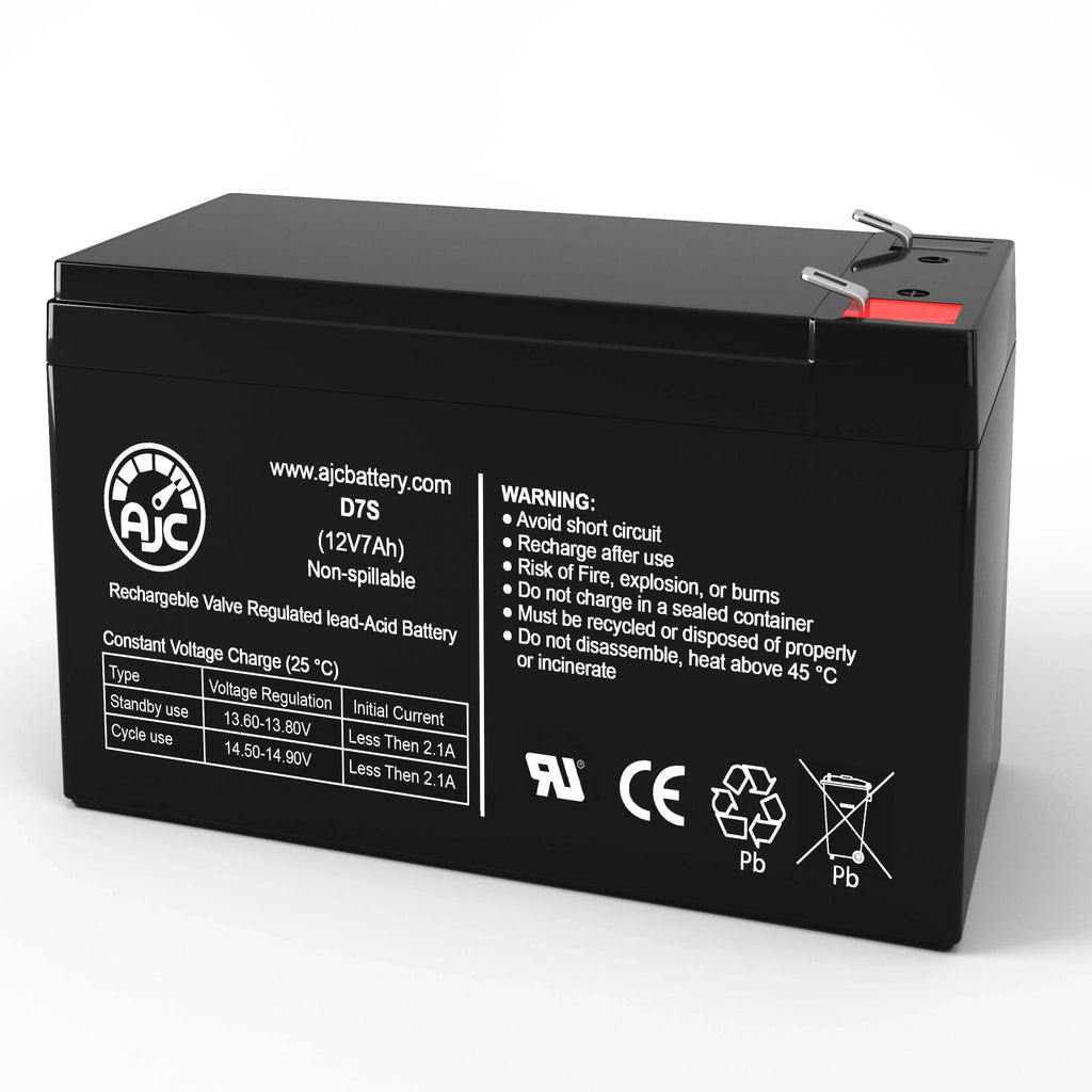 Battery 12V Fitness Equipment 6000 Diagnostic AJC Equipment 7Ah Cybex Dynamometer Battery Compatible with Replacement