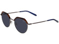 Sunglasses, 51-22-145, JG374645 Frame, Grey-Brown-Blue Mirror Lens, Jaguar 37464