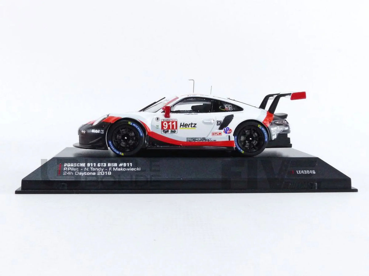 '- 911 RSR 2018 Daytona (991) IXO PORSCHE - 1/43