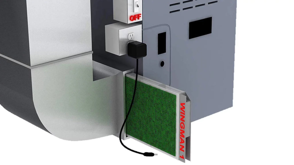 Your Air 12x24x1 Furnace PLUG Air IN! Homeowner - Simply Replace Electronic Current AC Filter Installed- IT and Filter