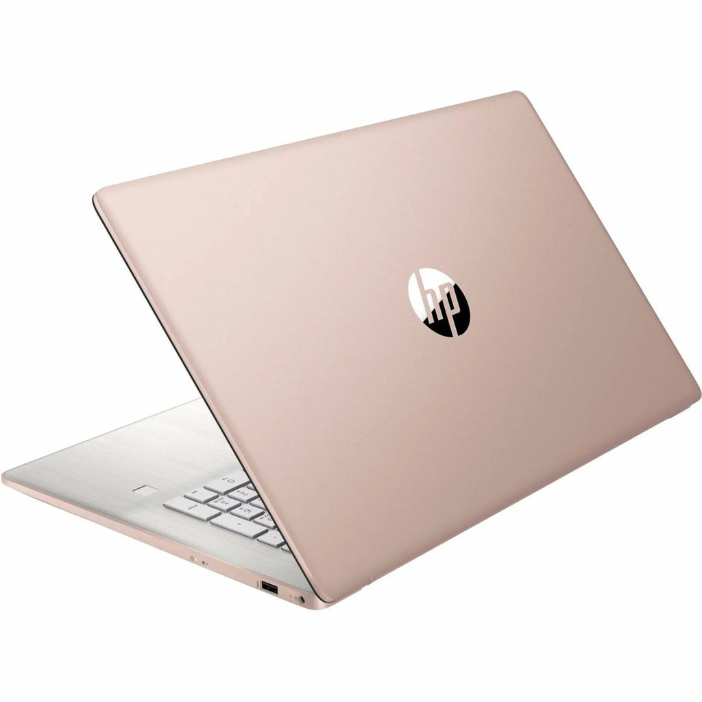 RAM, i3-1125G4, 12GB Silver, 512GB 17.3\" HP Pale HD+, Home, 17-cn0207ds SSD, Refurbished Intel Core Touchscreen, Windows 17-cn0000, Rose Intel UHD Graphics, 11 - Gold/Natural