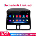 9 Bluetooth WiFi Navigator 2006,2+32GB for Stereo AWESAFE FM with 2005 GPS 2001 Auto Car Wireless Mirror 2004 Radio 2003 Honda Android Inch CRV Link Carplay Radio 2002 Touch Screen