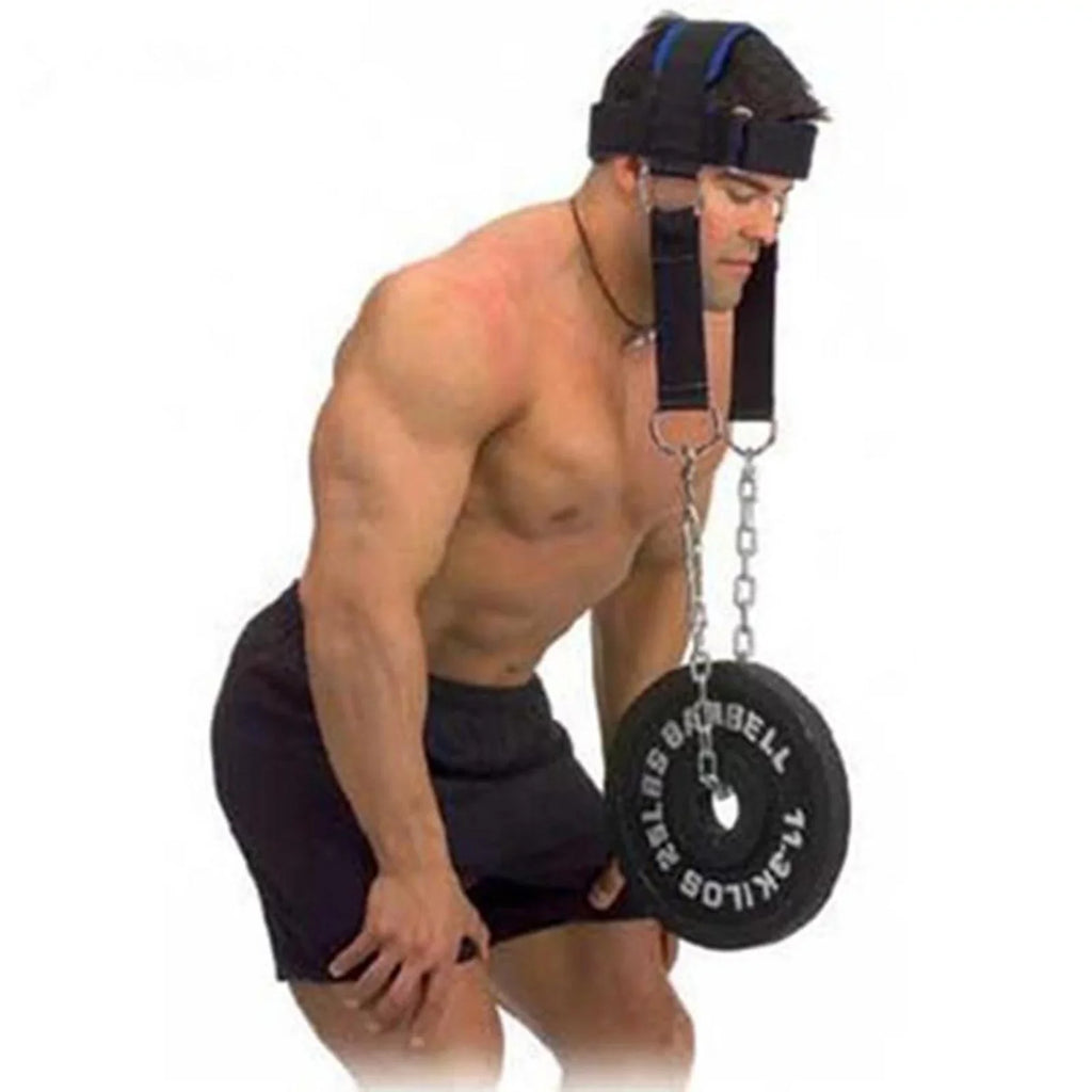 Exercise Exerciser Boxing Lifting Chain Strap Strength for MMA Head Neck Workout Neck Strengthener Belt Fitness Harness Weight Steel Head Strong