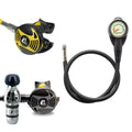 Cressi Package Gauge Mini XS XS2/AC2 Regulator, and Octopus