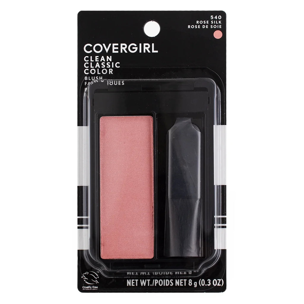 oz Classic Blush, 3) 0.3 of Rose [540], (Pack Color CoverGirl Silk