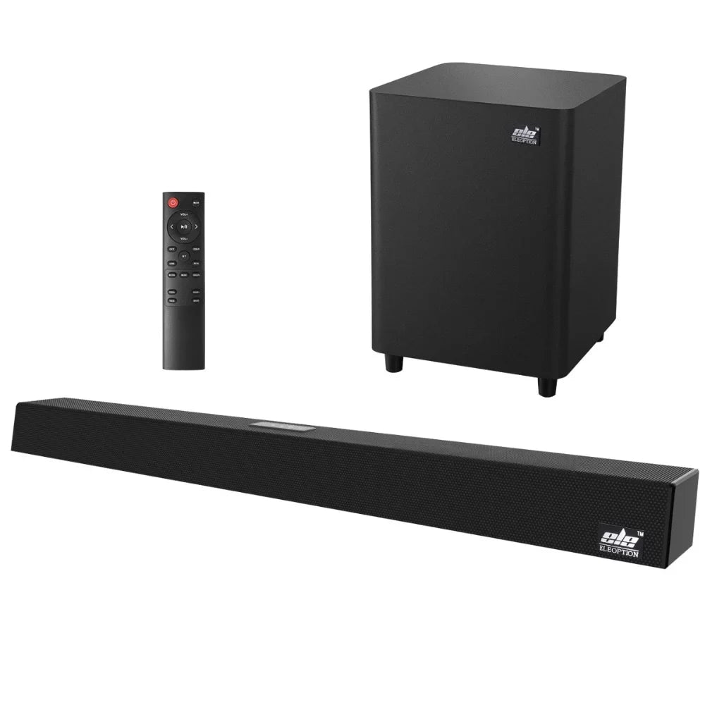 120W System Mount 2.1 Wireless Theater Home Sound SoundBar Bluetooth Wall Control TV 3D Bar Surround SHANNA Speaker Remote