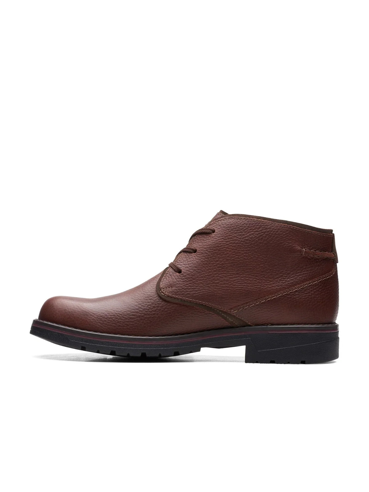Brown Peak Chukka Padded M Insole Mens Lace-Up Resistant Toe 13 Round Block BY Morris COLLECTION Boots Water CLARKS Heel Removable