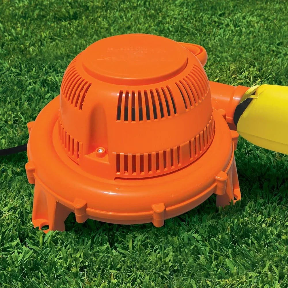 Slide Water Sprinkler (14 with 8 Hoop Wave Long Huge and Banzai Feet Inflatable by Basketball Feet - in Pool Kids Built High)