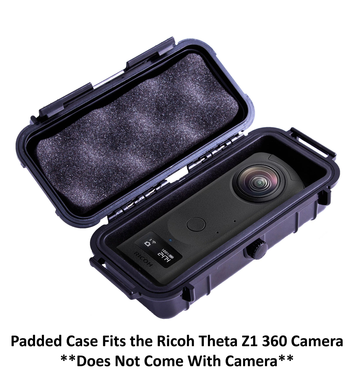Camera Camera 7 Casematix with Degree Compatible Z1 Inch Waterproof Ricoh 360 360 Theta Case Action