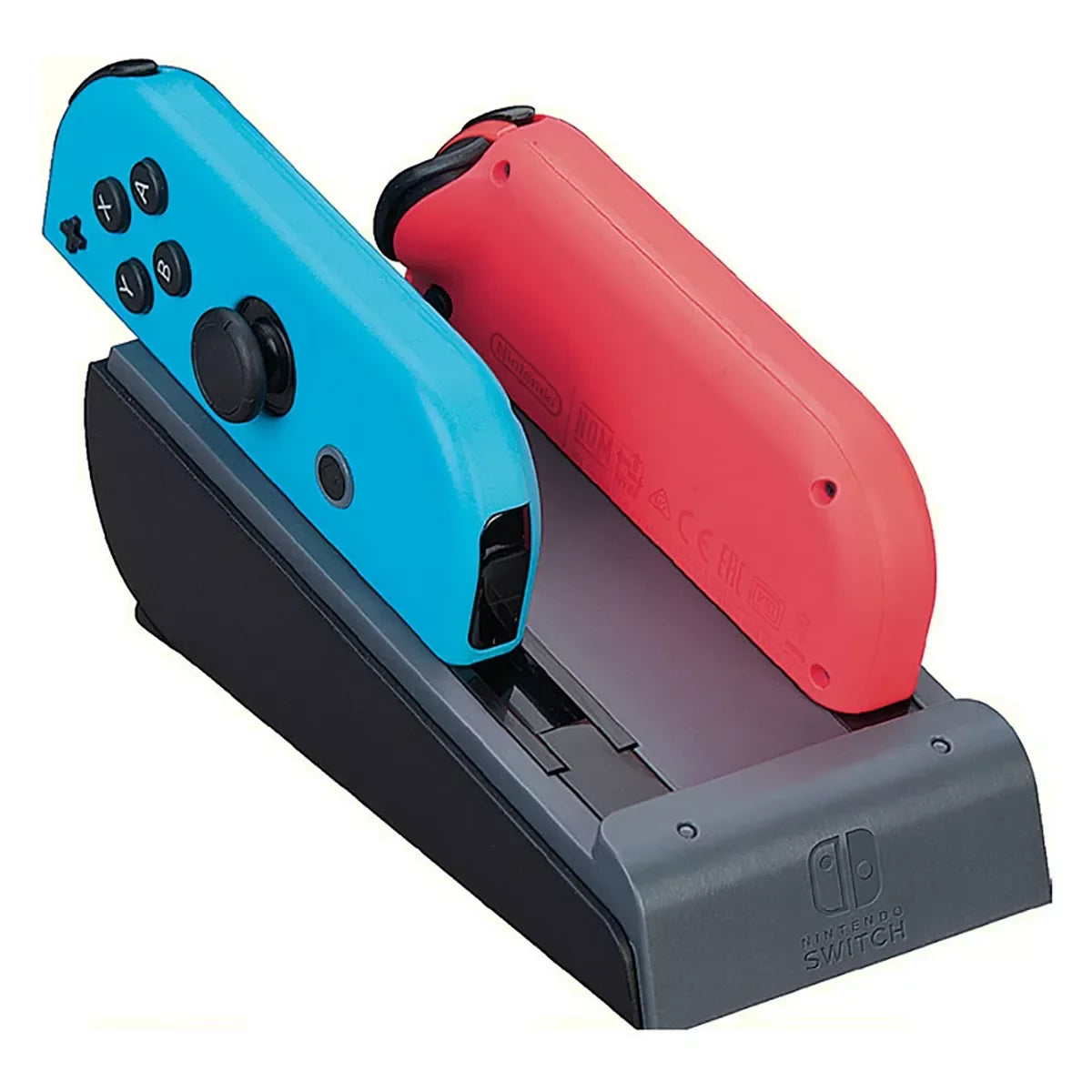 Dual Nintendo Game & Charger Switch Gray Mario Odyssey Joy-Con Console with