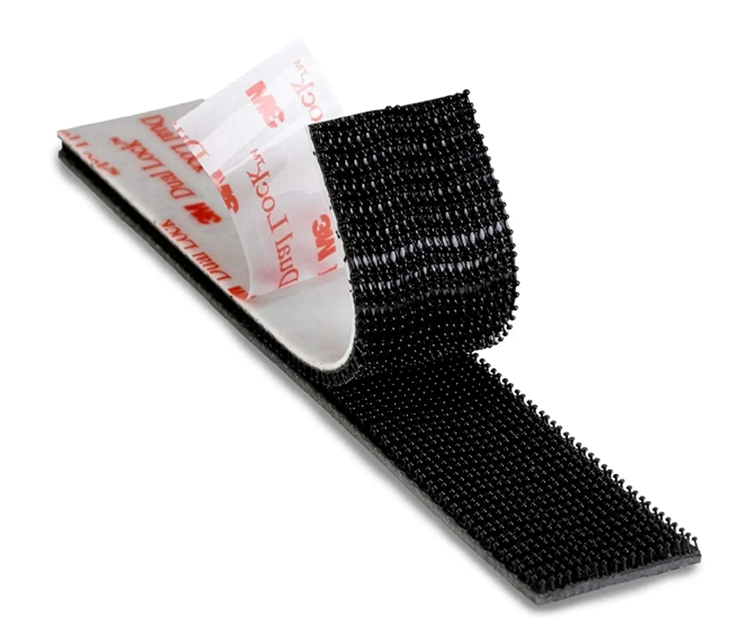 Fastener,1 in W,Black Reclosable 3m SJ3550CF