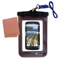 Waterproof Clean and Dry the MB860 Underwater Olympus Motorola to Gomadic Suitablefor use Protective Case