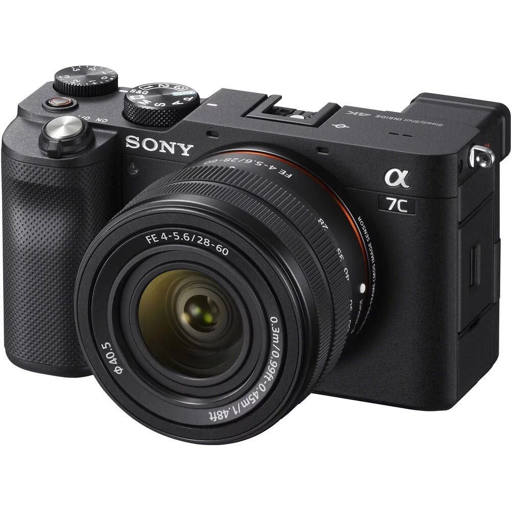 Lens Mirrorless Sony Camera Alpha Digital (Black) with a7C 28-60mm