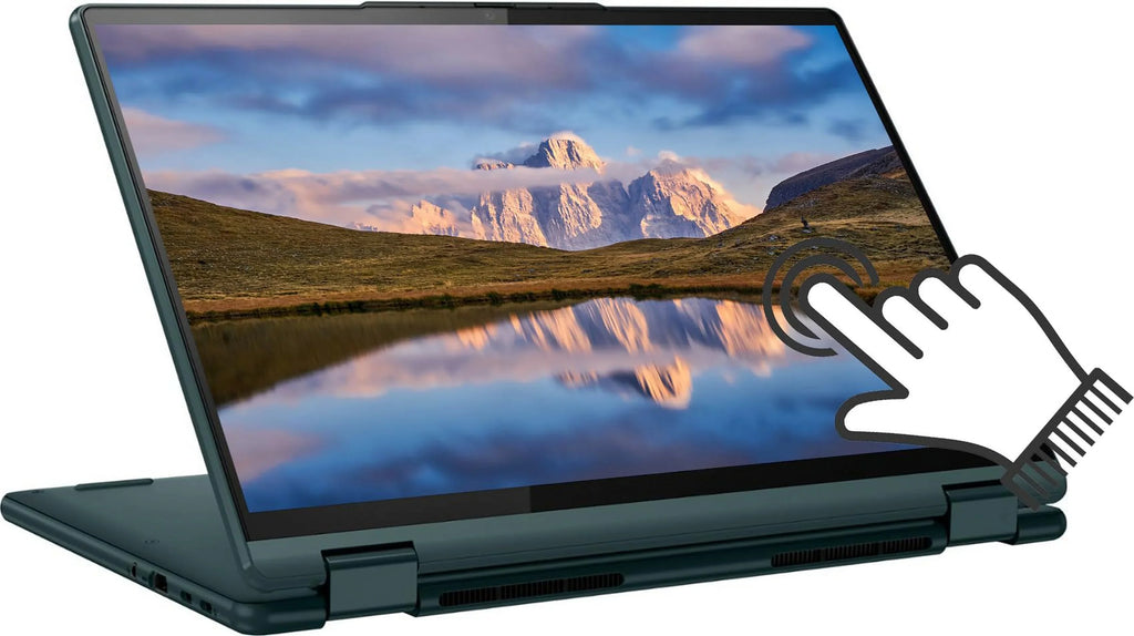 6, Touchscreen, Yoga WiFi SSD, AMD Laptop, Newest 512GB 2-in-1 USB-C, 5 11, Win Reader, 8GB 6 Accessories Ryzen 6-Core NVMe Fingerprint 13.3" HDMI, 7530U, Keyboard, WUXGA Backlit Lenovo RAM, w/CUE