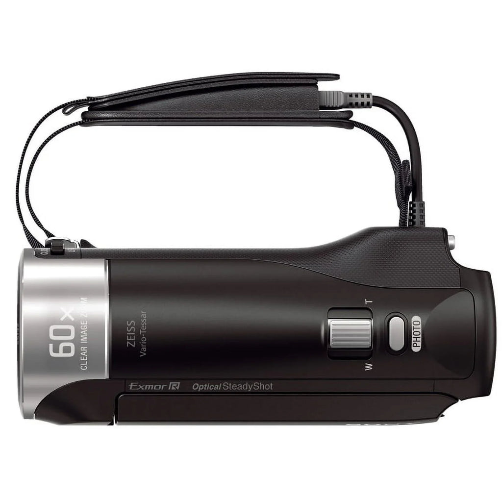 and HDMI More Recording Micro SD Video HD Cable Charger Card Battery with HDRCX405 Sony High Memory Spare Camcorder Bundle Handycam Speed